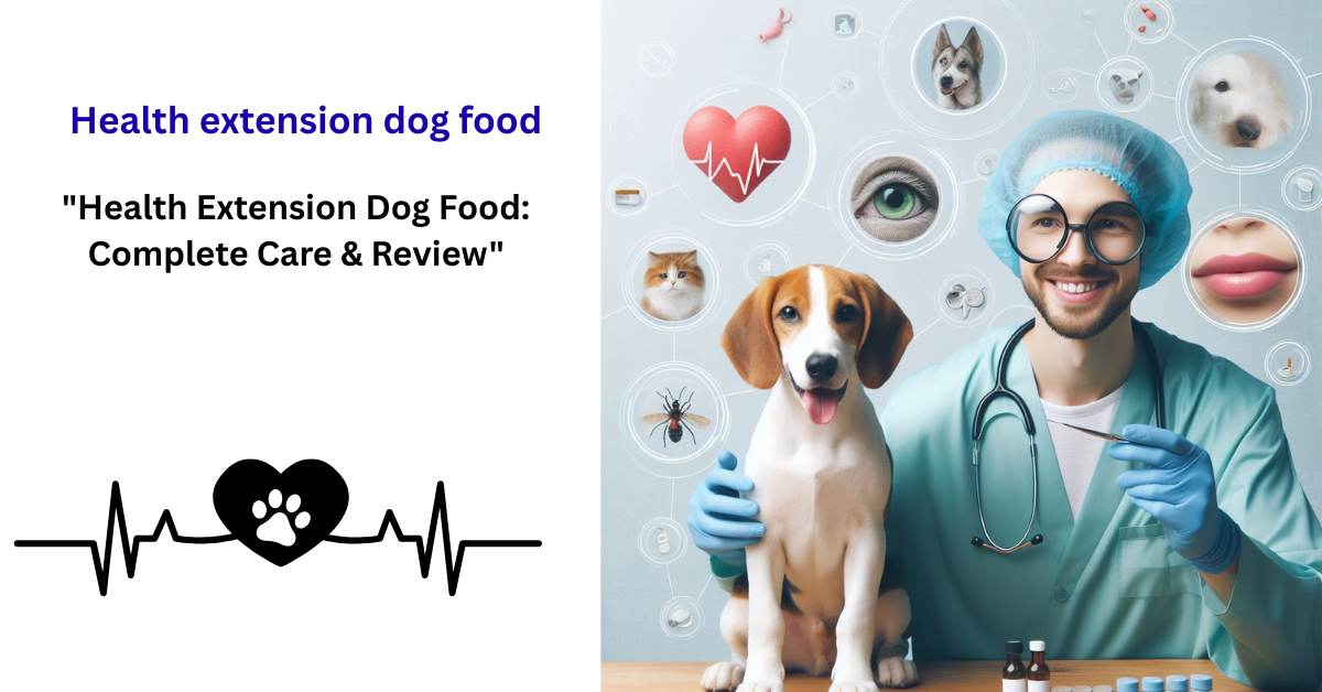 health extension dog food