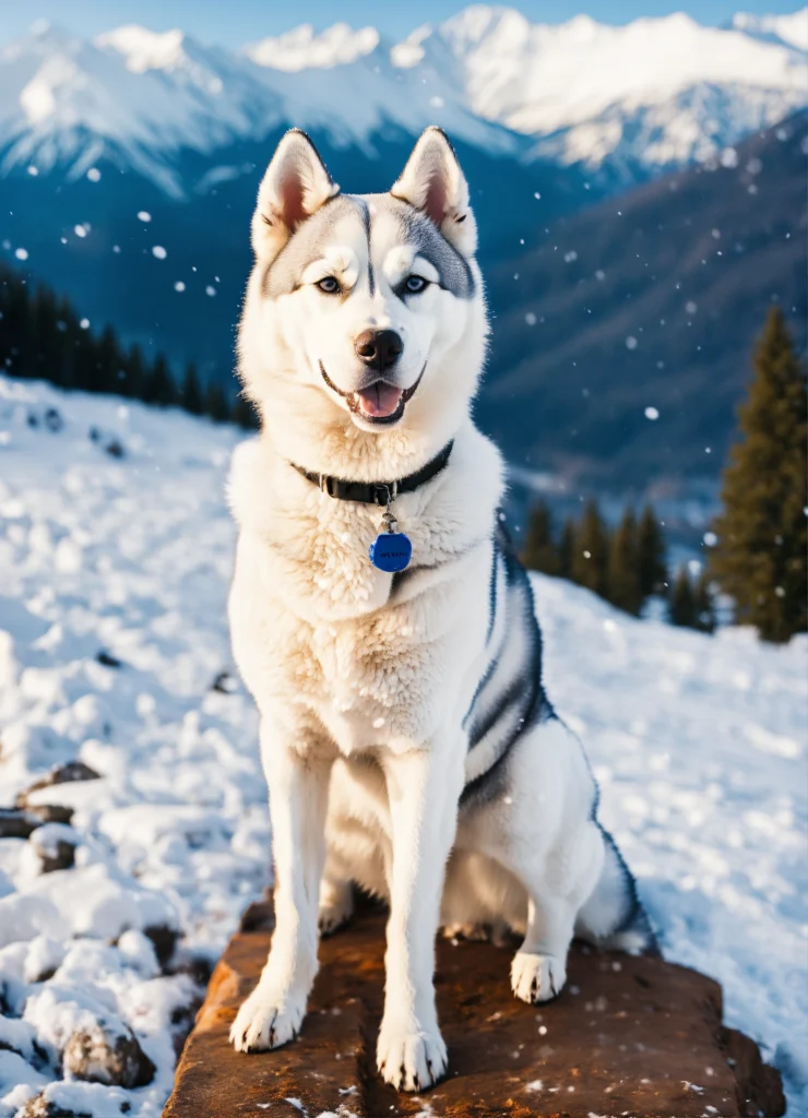 Rare husky eyes