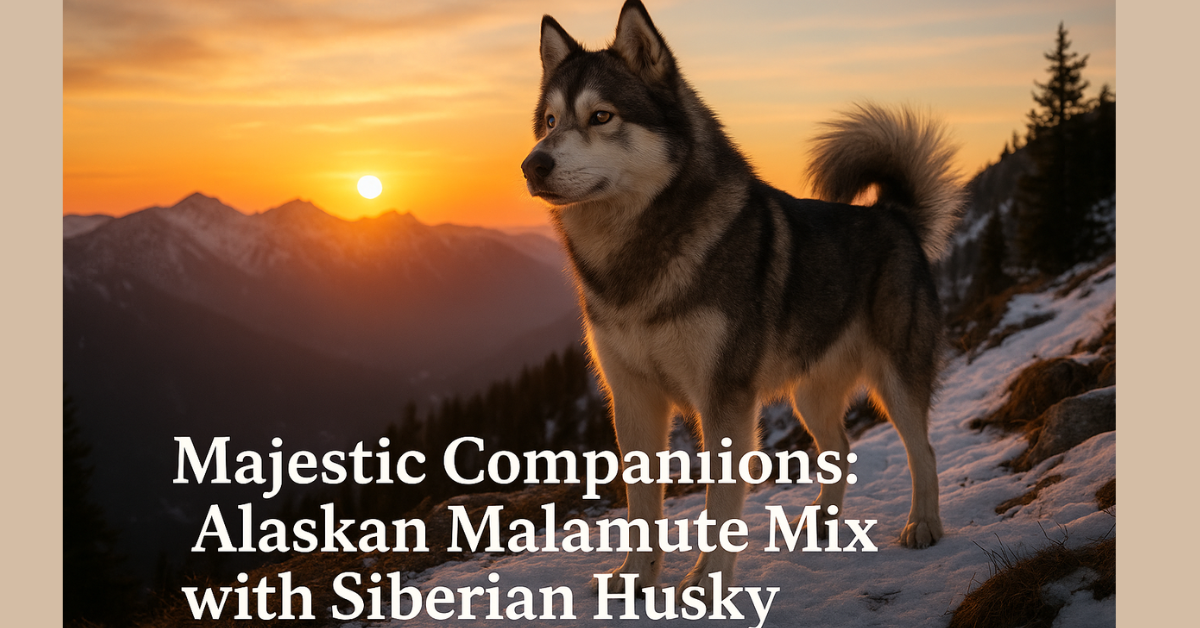 alaskan malamute mix with siberian husky