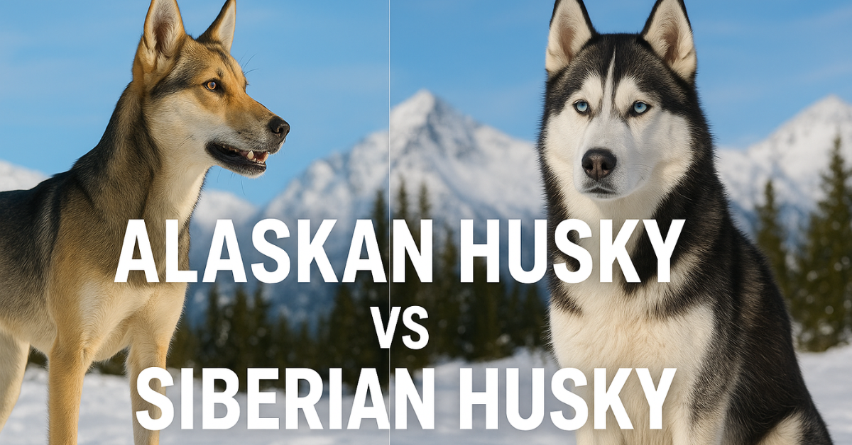alaskan husky vs siberian husky